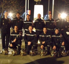 Pompiers lislois, médaillés et promus lors de la Sainte-Barbe à Gaillac