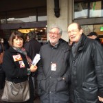 Manifestation pour la défense de la Gare SNCF, Toulouse vendredi 12 février 2015/ © Agir pour Tous