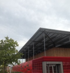 Salle polyvalente au Rivalou, Lisle sur Tarn / / © Agir pour Tous